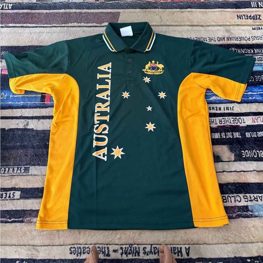 Around Australia Green Jersey large
